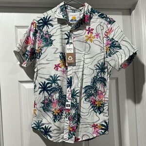 Denim & Flower Floral button up